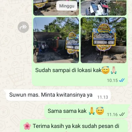 Pengiriman Papan Bunga Duka Kepuh Kutoarjo