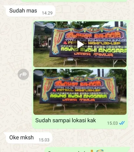 Pengiriman Papan Bunga Kepuh Kutoarjo